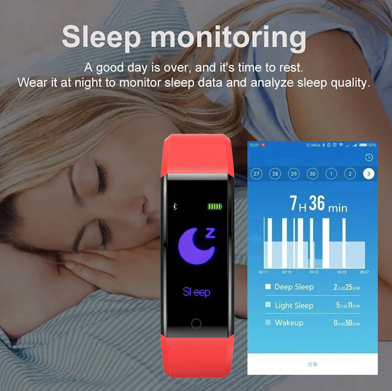 Active Health Smartwatch - Heart &amp; Oxygen Monitor for Men and Women