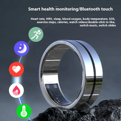 Smart Waterproof Bluetooth Sports Health Ring