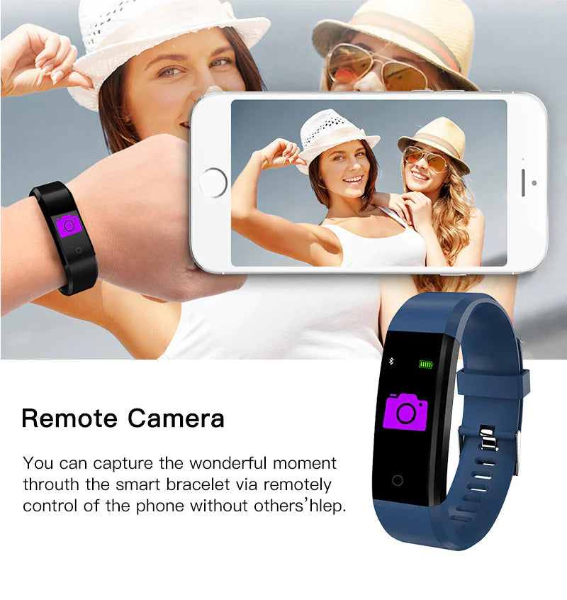 Active Health Smartwatch - Heart &amp; Oxygen Monitor for Men and Women