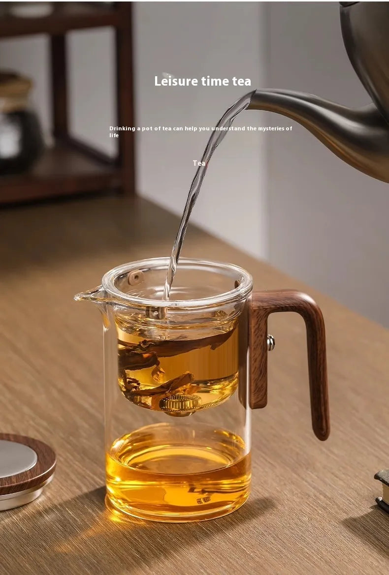 Elegant Magnetic Glass Teapot