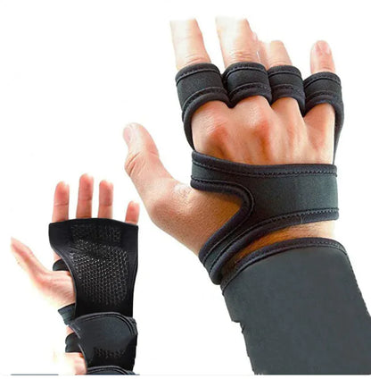 GripMax Half-Finger Fitness Gloves