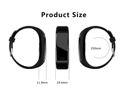 Active Health Smartwatch - Heart &amp; Oxygen Monitor for Men and Women