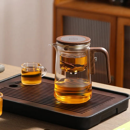 Elegant Magnetic Glass Teapot